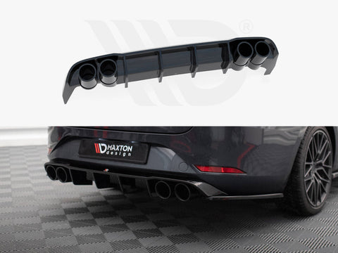 Maxton Design - Rear Valance + Exhaust Ends Imitation Seat Leon ST FR Mk4