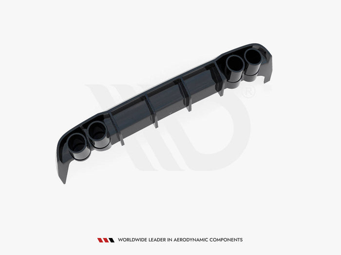 Maxton Design - Rear Valance + Exhaust Ends Imitation Seat Leon ST FR Mk4