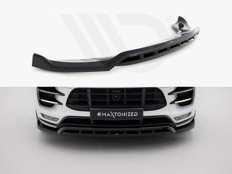 Porsche Macan Turbo Mk1 Front Splitter - Maxton Design