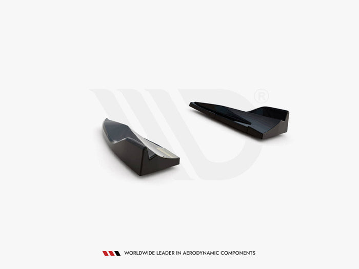 Maxton Design - Rear Side Splitters V.2 Porsche Macan GTS / Sport Design Mk1 Facelift