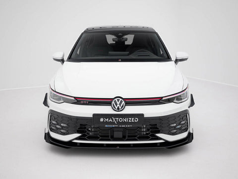 Maxton Design - Front Flaps Volkswagen Golf GTI / GTE / R-Line Mk8 Facelift
