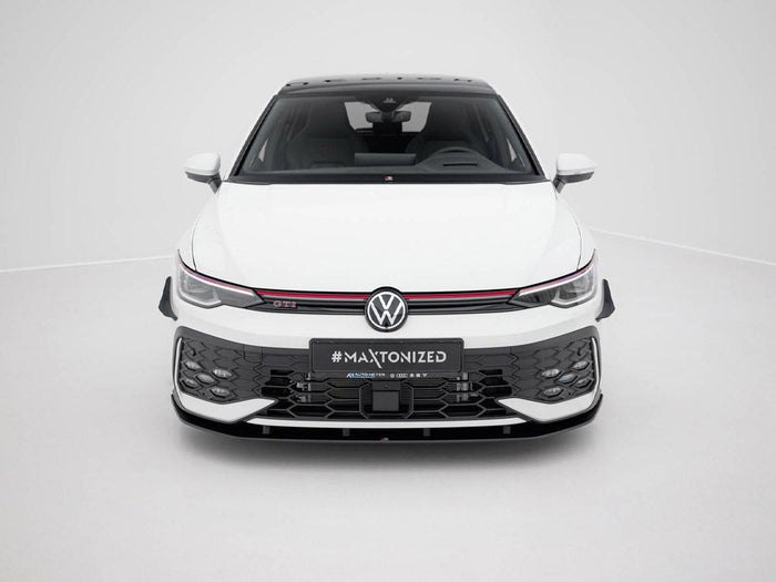 Maxton Design - Street PRO Front Splitter Volkswagen Golf GTI / GTE / R-Line Mk8 Facelift