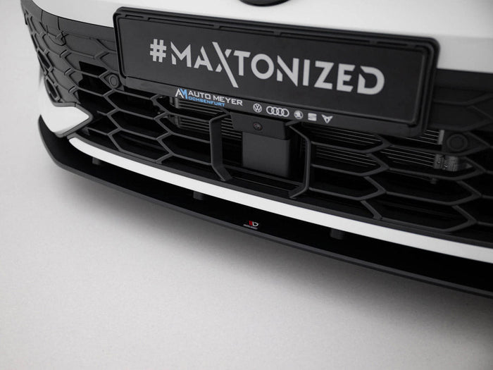 Maxton Design - Street PRO Front Splitter Volkswagen Golf GTI / GTE / R-Line Mk8 Facelift