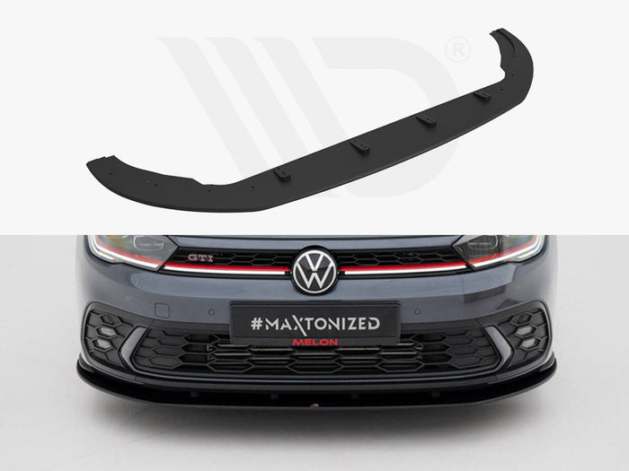 Maxton Design - Street PRO Front Splitter Volkswagen Polo GTI Mk6 Facelift