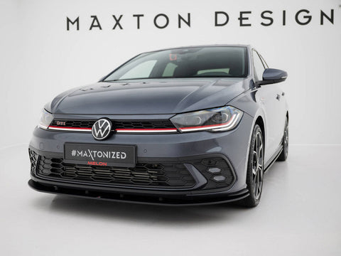 Maxton Design - Street PRO Front Splitter Volkswagen Polo GTI Mk6 Facelift