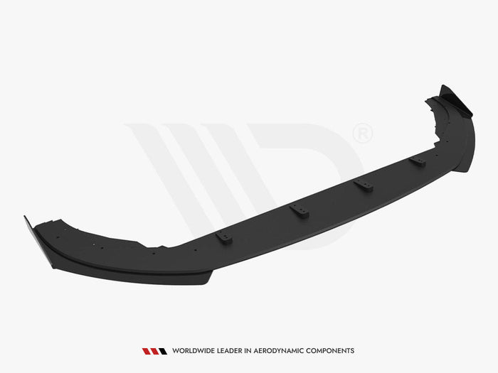 Maxton Design -  Street PRO Front Splitter + Flaps Volkswagen Polo GTI Mk6 Facelift