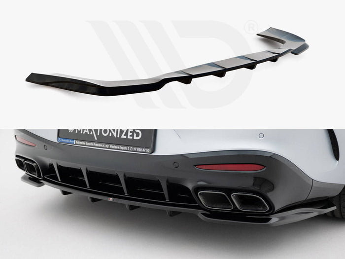 Maxton Design - Rear Splitter (Vertical Bars) V.1 Mercedes-AMG GT 63 / 55 / 63 S E Performance C192