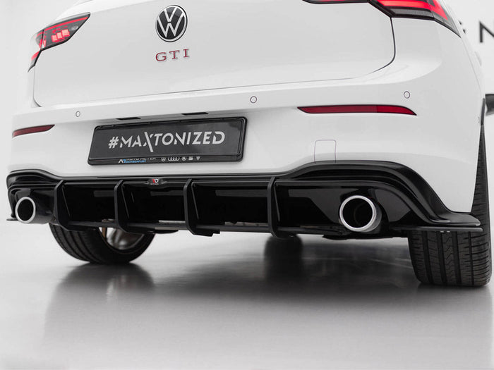 Maxton Design - Street PRO Rear Diffuser V.4 Volkswagen Golf GTI Mk8 / 8.5