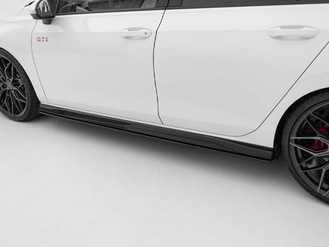 Maxton Design - Street PRO Side Skirts Diffusers V.2 Volkswagen Golf GTI / GTE / GTI Clubsport / R-Line Mk8