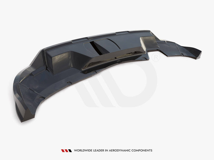 Rear Splitter (Vertical Bars) Skoda Kamiq Monte Carlo Mk1 Facelift - Maxton Design