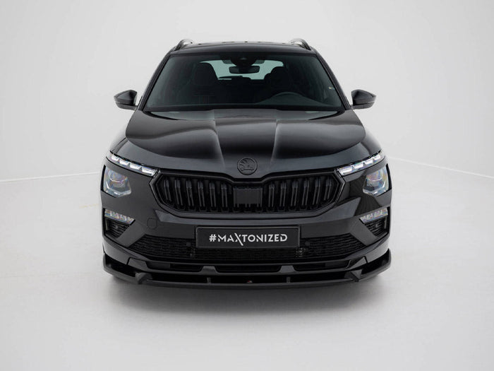 Maxton Design - Front Splitter V.2 Skoda Kamiq Monte Carlo Mk1 Facelift