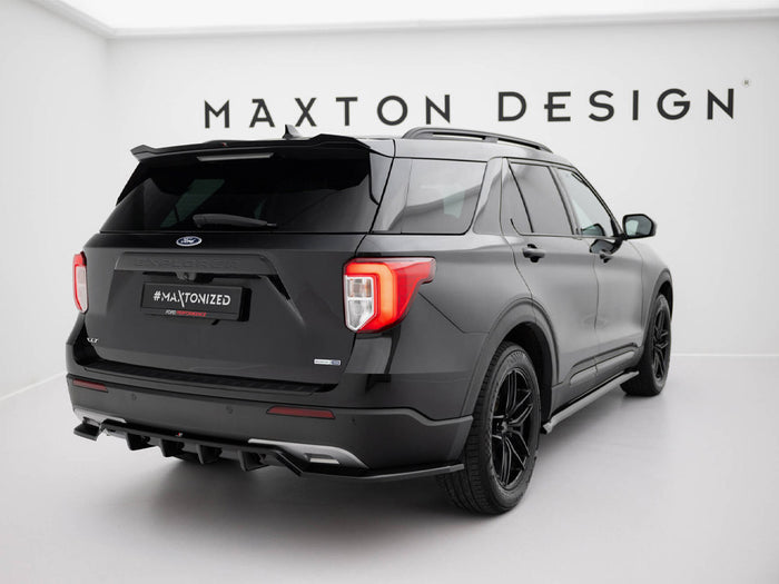 Ford Explorer XLT Mk6 Rear Splitter (Vertical Bars) - Maxton Design
