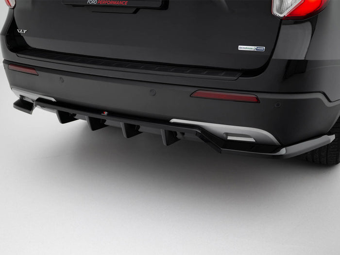Ford Explorer XLT Mk6 Rear Splitter (Vertical Bars) - Maxton Design