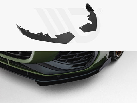 Audi A3 S-Line Sedan / S3 Sedan 8Y Facelift Front Flaps - Maxton Design