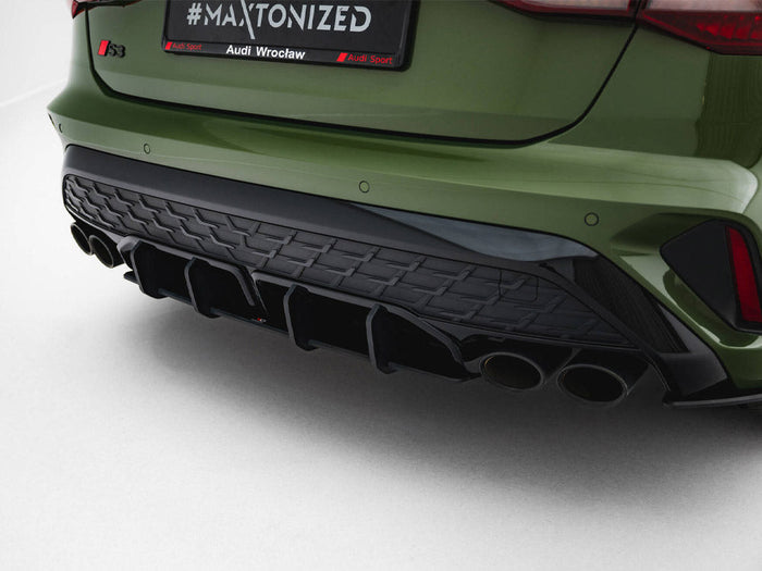 Maxton Design - Street PRO Rear Diffuser Audi S3 Sportback 8Y Facelift