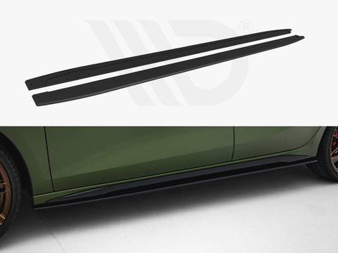 Maxton Design - Street PRO Side Skirts Diffusers Audi S3 Sportback / A3 S-Line Sportback 8Y Facelift