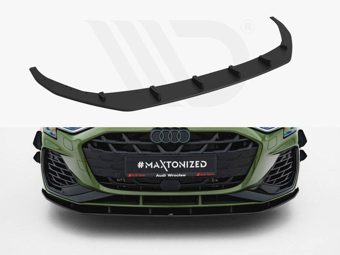 Maxton Design - Street PRO Front Splitter Audi S3 Sportback / A3 S-Line Sportback 8Y Facelift