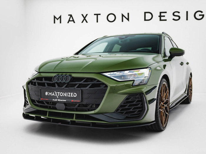 Maxton Design - Street PRO Front Splitter Audi S3 Sportback / A3 S-Line Sportback 8Y Facelift