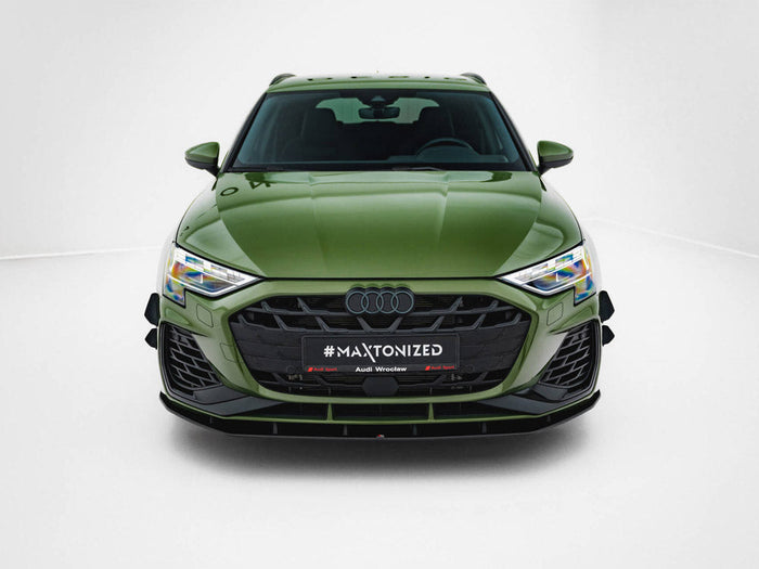 Maxton Design - Street PRO Front Splitter Audi S3 Sportback / A3 S-Line Sportback 8Y Facelift
