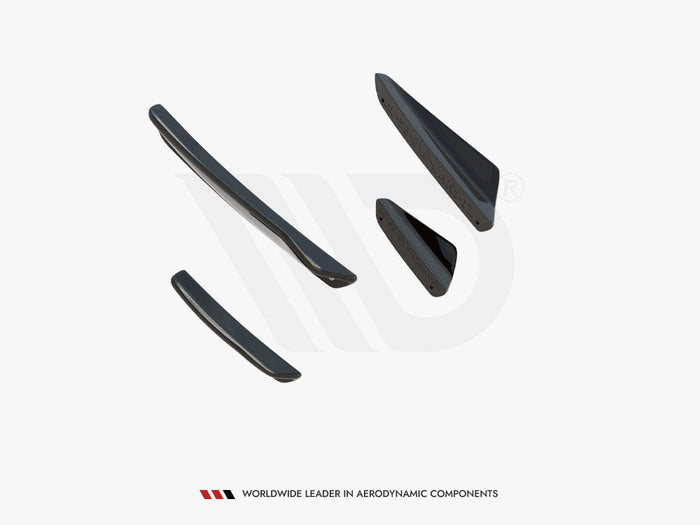 Maxton Design - Front Bumper Wings (Canards) Audi S3 Sportback / A3 S-Line Sportback 8Y Facelift