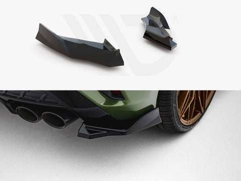 Audi S3 Sportback Facelift Rear Side Splitters V.2 - Maxton Design