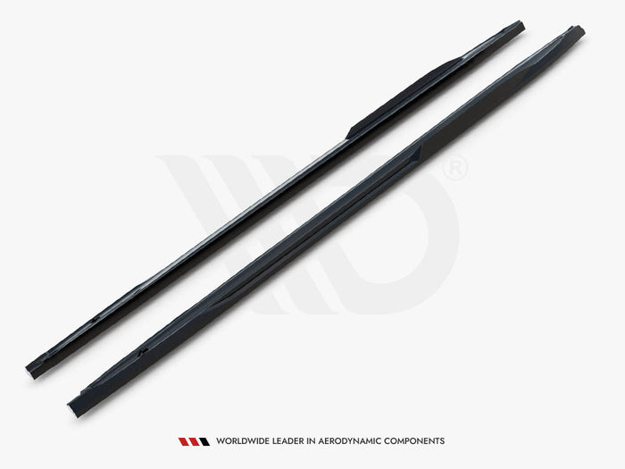 Maxton Design - Side Skirts Diffusers V.2 Audi S3 Sportback / A3 S-Line Sportback 8Y Facelift