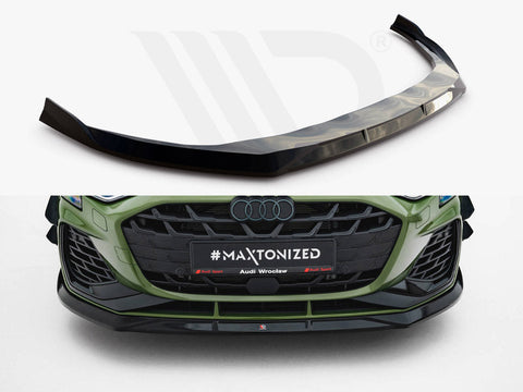 Maxton Design -  Front Splitter V.3 Audi S3 Sportback / A3 S-Line Sportback 8Y Facelift