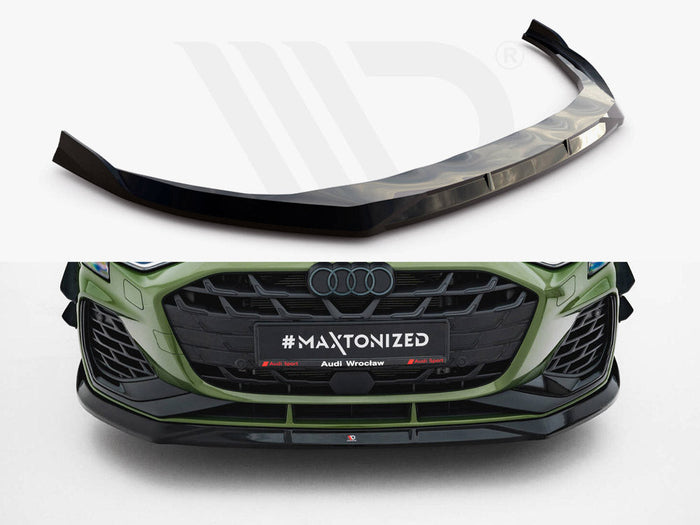 Maxton Design -  Front Splitter V.3 Audi S3 Sportback / A3 S-Line Sportback 8Y Facelift