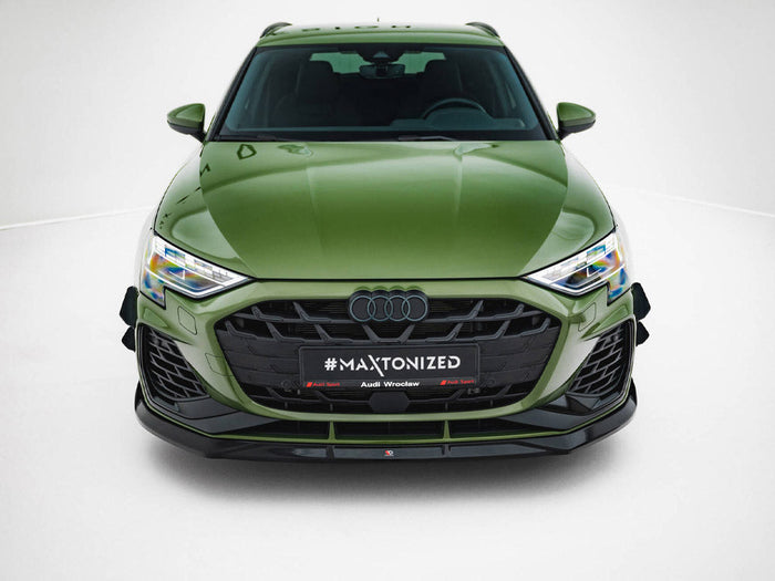 Maxton Design -  Front Splitter V.3 Audi S3 Sportback / A3 S-Line Sportback 8Y Facelift