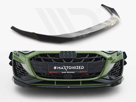 Maxton Design -  Front Splitter V.2 Audi S3 Sportback / A3 S-Line Sportback 8Y Facelift