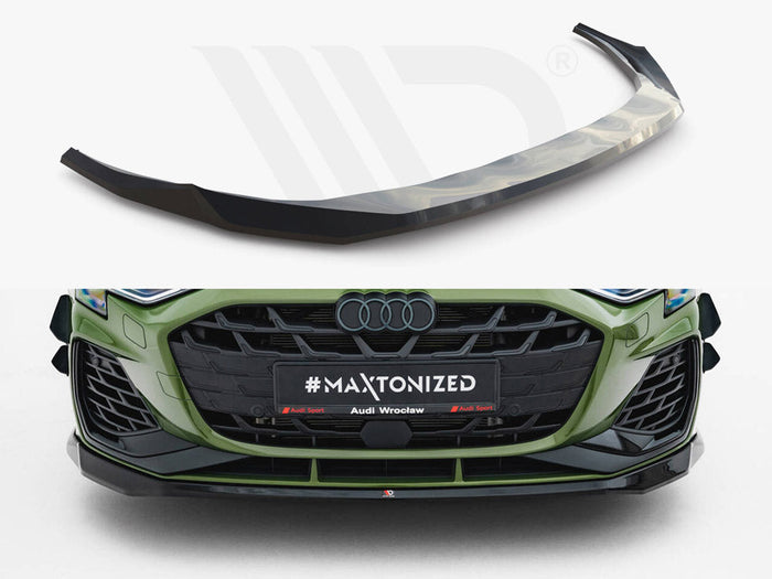 Maxton Design -  Front Splitter V.2 Audi S3 Sportback / A3 S-Line Sportback 8Y Facelift