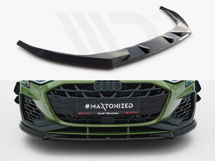Maxton Design -   Front Splitter V.1 Audi S3 Sportback / A3 S-Line Sportback 8Y Facelift