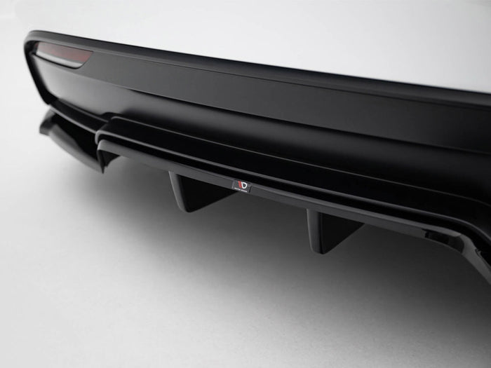 Tesla Model 3 Performance Mk1 Facelift Rear Splitter (Vertical Bars) V.1 - Maxton Design