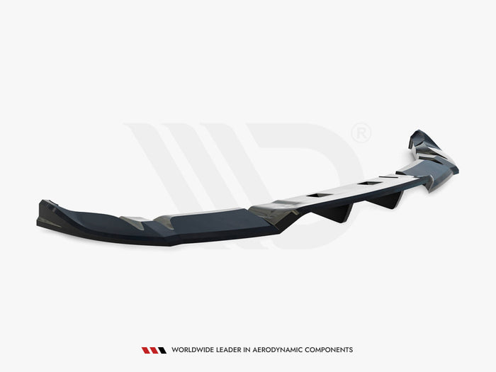 Tesla Model 3 Performance Mk1 Facelift Rear Splitter (Vertical Bars) V.1 - Maxton Design