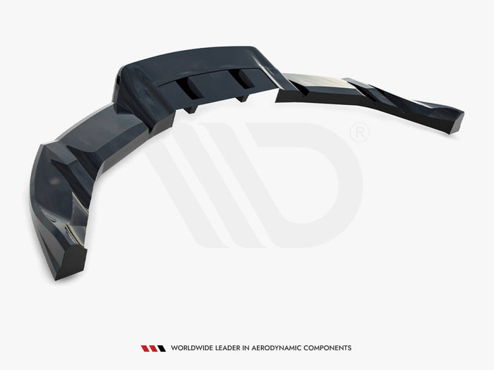 Tesla Model 3 Performance Mk1 Facelift Rear Splitter (Vertical Bars) V.1 - Maxton Design