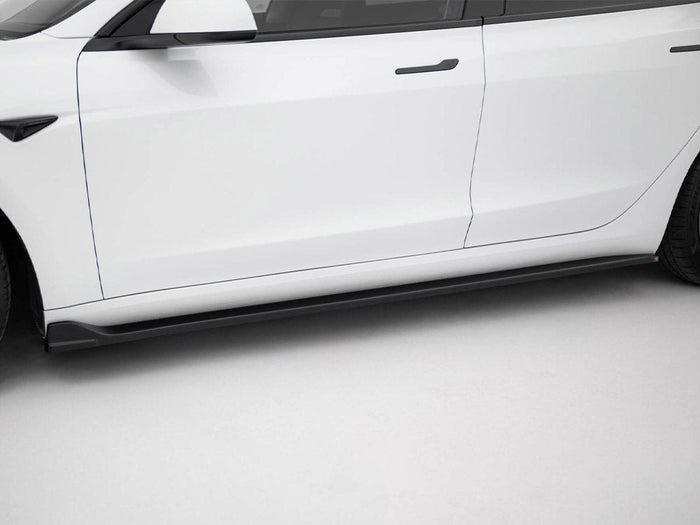 Maxton Design - Side Skirts Diffusers V.3 Tesla Model 3 Performance Mk1 Facelift
