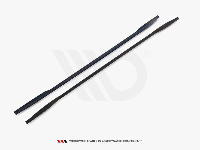 Maxton Design - Side Skirts Diffusers V.2 Tesla Model 3 Performance Mk1 Facelift