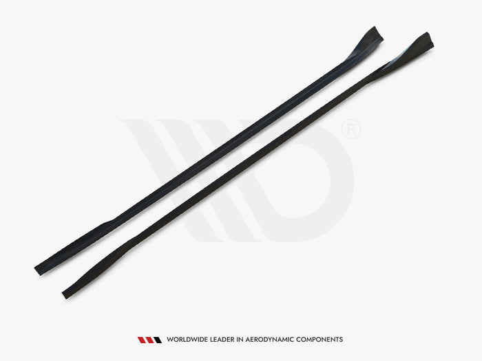 Maxton Design - Side Skirts Diffusers V.1 Tesla Model 3 Performance Mk1 Facelift