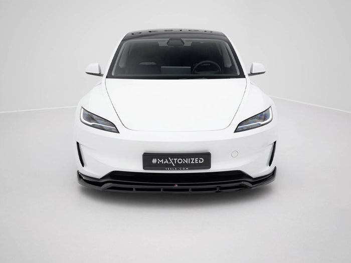 Tesla Model 3 Performance Mk1 Facelift Front Splitter V.1 - Maxton Design