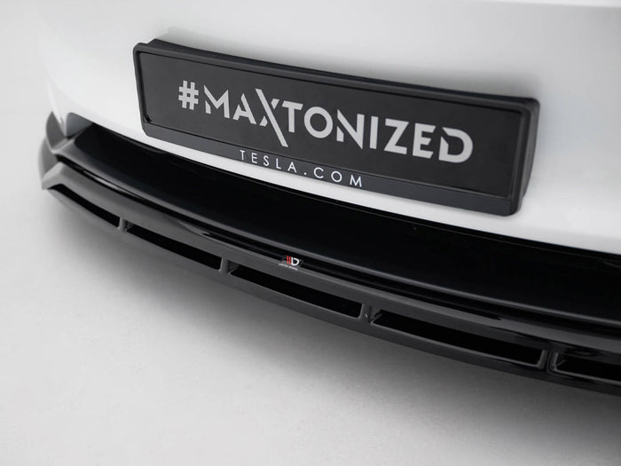 Tesla Model 3 Performance Mk1 Facelift Front Splitter V.1 - Maxton Design