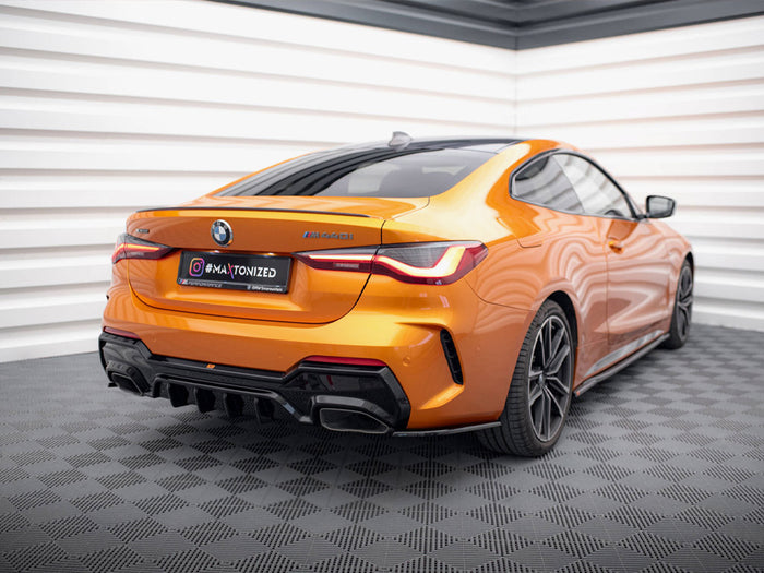 BMW 4 M440i G22 / G23 / G22 Facelift / G23 Facelift Rear Side Splitters V.5 - Maxton Design