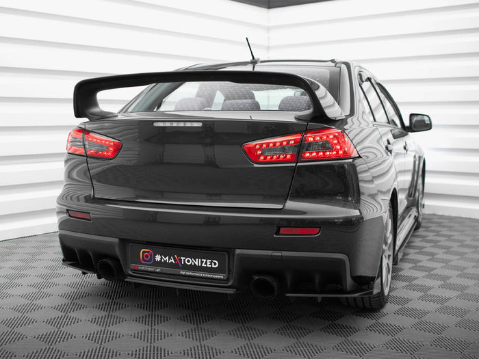 Mitsubishi Lancer EVO X Rear Side Flaps - Maxton Design
