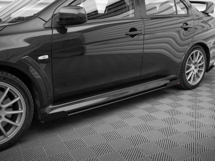 Mitsubishi Lancer EVO X Side Flaps - Maxton Design