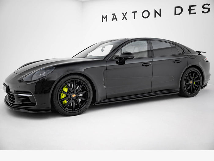 Porsche Panamera Turbo S E-Hybrid / Panamera E-Hybrid 971 Side Skirts Diffusers V.2 - Maxton Design