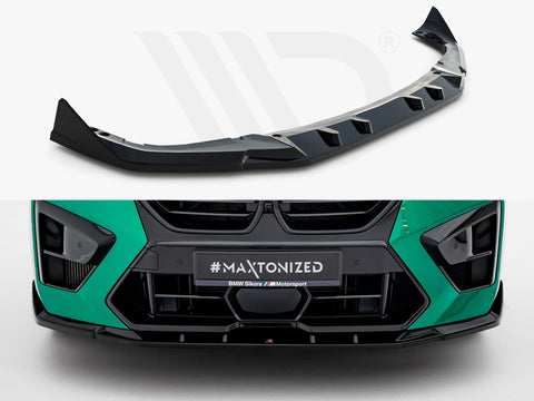 BMW X6 M F96 Facelift Front Splitter V.2 - Maxton Design