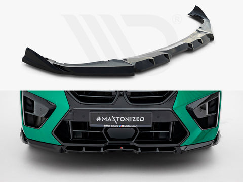 BMW X6 M F96 Facelift Front Splitter V.1 - Maxton Design