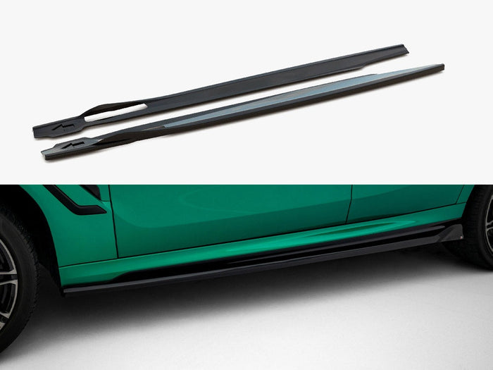 Maxton Design - Side Skirts Diffusers BMW X6 M F96 Facelift