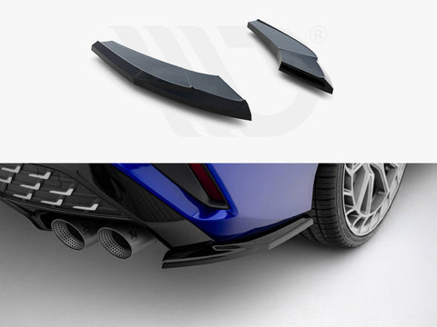 Audi S3 Sedan 8Y Facelift Rear Side Splitters V.1 - Maxton Design