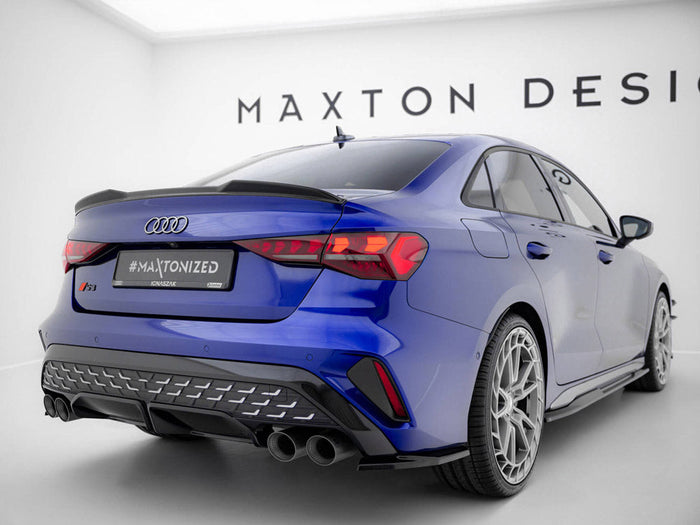 Maxton Design - Spoiler CAP 3D Audi A3 S-Line Sedan / S3 Sedan 8Y Facelift