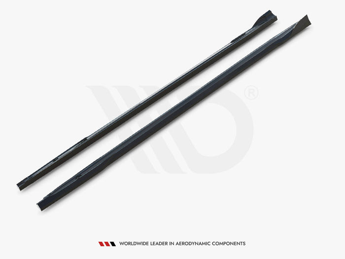 Maxton Design - Side Skirts Diffusers V.3 Audi S3 Sportback / A3 S-Line Sportback 8Y Facelift